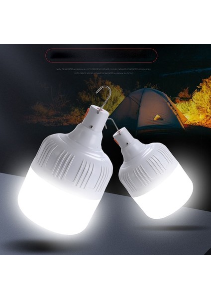 40W Taşınabilir Şarj Edilebilir Ampul 5V USB LED Kamp Gece Beyaz Fenerler Duvar Asılı Acil Durum Çadırları Aydınlatma Pili (Yurt Dışından) modelleri