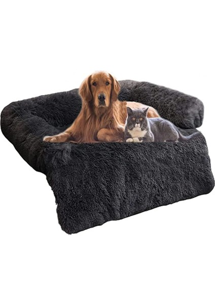 Açık Camgöbeği Stili S Beden Büyük Köpek Yatağı Kanepe Kabarık Köpekler Pet House Kanepe Mat Uzun Peluş Sıcak Kulübesi Pet Kedi Köpek Yastık Yıkanabilir Battaniye Kanepe Örtüsü (Yurt Dışından)