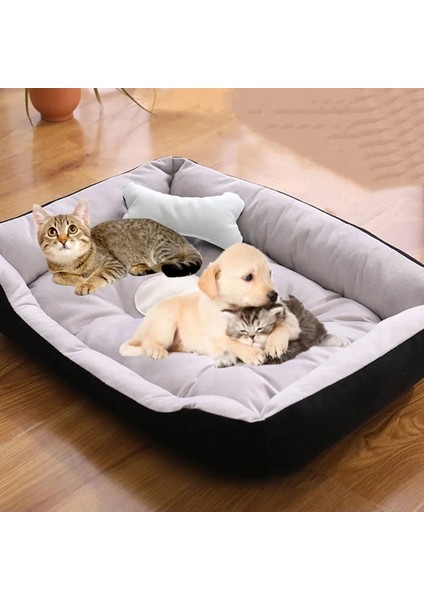 Battaniye Tarzı 50X30CM Köpek Yatağı Yastık Büyük Köpekler Yatak Kedi Evi Pet Yastık Yatak Pet Kulübesi Süper Yumuşak Kabarık Kedi Köpek Evi Için Rahat Köpek Malzemeleri (Yurt Dışından) fiyatları