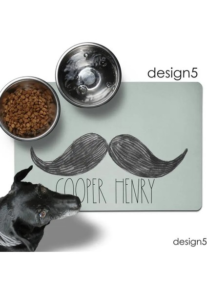 No.18 Tarzı 90X45CM Adı Özelleştirmek Su Geçirmez Pet Mat Pet Placemat Köpek ve Kedi Içme Mat Besleme Mat Deri Pu Malzeme Özel Pet Placemat (Yurt Dışından)