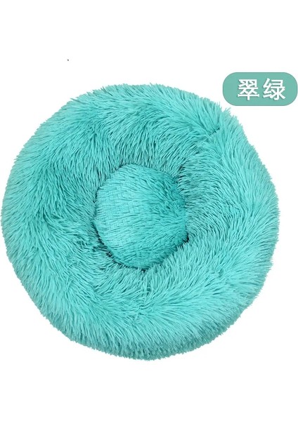 Shanhua Shop No.15 Tarzı 50CM cm Büyük Yuvarlak Mercan Polar Yumuşak Uzun Peluş Pet Paspaslar Köpek Yatağı Ev Hayvanları Kedi Mat Kanepe Chihuahua Labrador Pet Malzemeleri (Yurt Dışından)