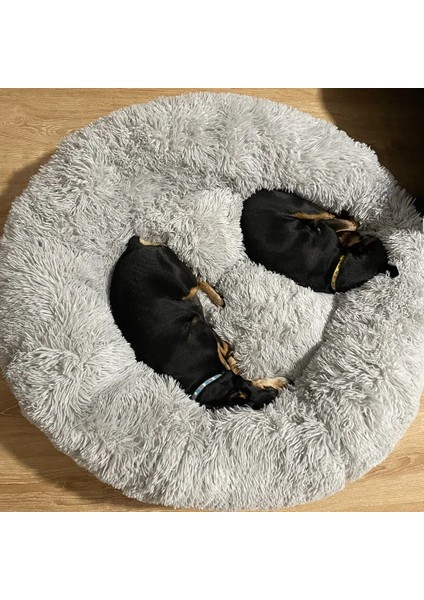 Fermuar Haki Tarzı M 50CM Süper Büyük Köpek Çekyat Yuvarlak Köpek Yatağı Peluş Pet Kulübesi Yatak Paspasları Pet Kedi Yatak Kış Sıcak Uyku Paspaslar Büyük Köpek Için (Yurt Dışından) fiyatları