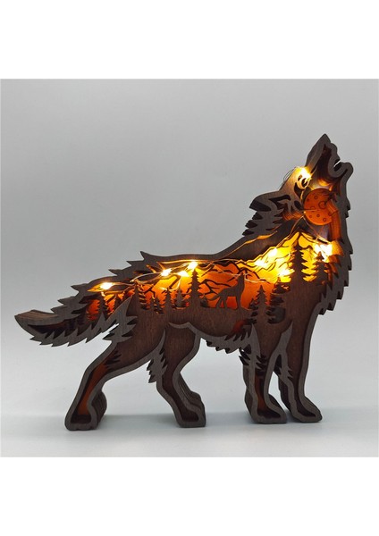 10-Triceratops Masaüstü LED Gece Lambası Ahşap Hayvan Süs Çocuklar Hediyeler Fener Yatak Odası Dekoru Gece Lambası Noel Dekorasyon Ev Duvar Için (Yurt Dışından) fiyatları
