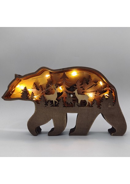 10-Triceratops Masaüstü LED Gece Lambası Ahşap Hayvan Süs Çocuklar Hediyeler Fener Yatak Odası Dekoru Gece Lambası Noel Dekorasyon Ev Duvar Için (Yurt Dışından) modelleri