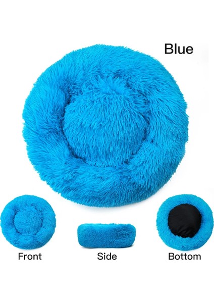 Kayısı Tarzı M Çapı 50CM Yuvarlak Büyük Köpek Yatağı Fermuar Kapaklı Yıkanabilir Pet Çekyat Uzun Peluş Köpek Kulübesi Büyük Köpek Yastığı Köpekler Sıcak Uyuyan Kedi Paspasları (Yurt Dışından) fırsatları