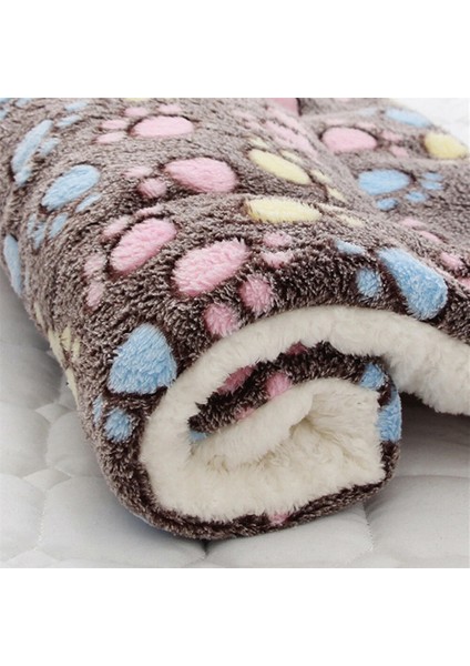 3c Stili 34X27CM Flanel Kalınlaşmış Pet Polar Ped Pet Sıcak Uyku Battaniyesi Muticolor Opsiyonel Yatak Köpek Kedi Kanepe Minderi Ev Halısı (Yurt Dışından)
