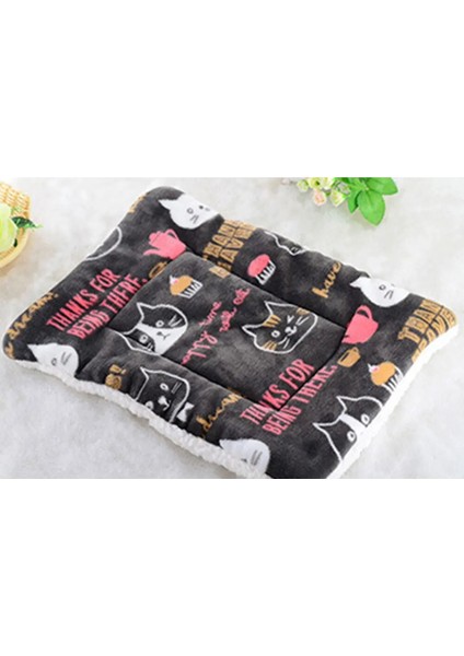 Stil 1 Stil 55CM 42CM Yumuşak Flanel Pet Mat Köpek Yatağı Kış Kalınlaşmak Sıcak Kedi Köpek Battaniye Yavru Küçük Orta Büyük Köpekler Için Uyku Örtüsü Kanepe Yastık (Yurt Dışından)