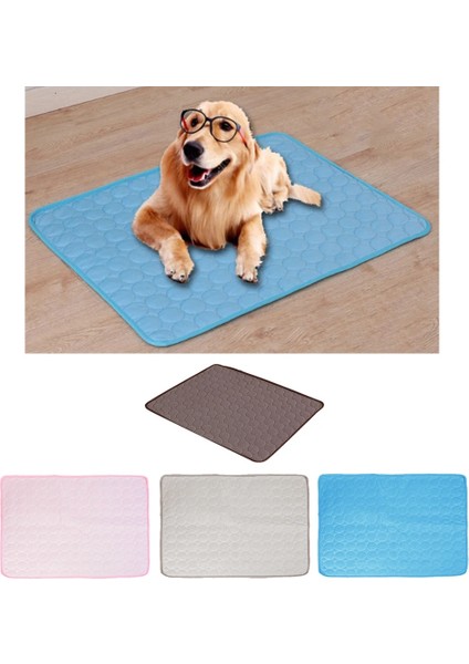 Açık Mavi Tarzı Xs 40X30 cm Yaz Soğutma Matı Pet Pad Köpek Yatakları Paspaslar Mavi Pet Buz Pedi Serin Soğuk Ipek Neme Dayanıklı Soğutucu Yatak Yastık Köpek (Yurt Dışından) fiyatları