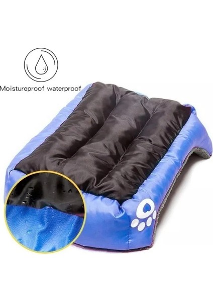 Sarı Stil S 45CMX40CMX12CM S-3xl 19COLORS Büyük Pet Kedi Köpek Yatağı Sıcak Rahat Köpek Evi Yumuşak Polar Yuva Köpek Sepetleri Mat Su Geçirmez Kulübesi Chew Geçirmez Köpek Yatağı (Yurt Dışından) fırsatları