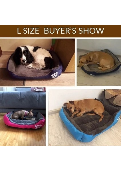 BC0465-1 Stili L Beden Pet Yatak Süper Yumuşak Kanepe Köpek Yatakları Su Geçirmez Alt Polar Büyük Köpek Için Sıcak Yatak Plus Size Yumuşak Pet Yatak Kedi Yatağı Evcil Hayvan Ürünleri (Yurt Dışından) fırsatları