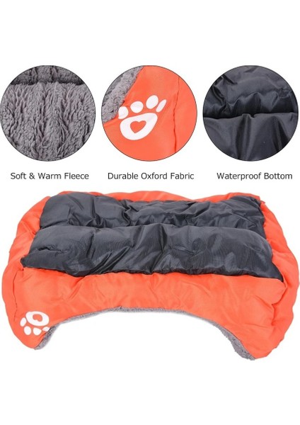 Sarı Stil S 45CMX40CMX12CM S-3xl 19COLORS Büyük Pet Kedi Köpek Yatağı Sıcak Rahat Köpek Evi Yumuşak Polar Yuva Köpek Sepetleri Mat Su Geçirmez Kulübesi Chew Geçirmez Köpek Yatağı (Yurt Dışından) indirimleri