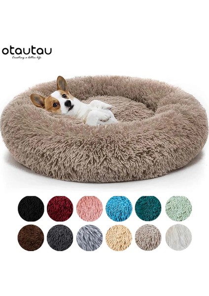 Batik Bordo Tarzı 50CM Yuvarlak Köpek Yatakları Köpek Evleri Kanepe Kanepe Kulübesi Mat Büyük Orta Küçük Kedi Yumuşak Tamamen Kadife Pet Malzemeleri Aksesuarları (Yurt Dışından) fiyatları