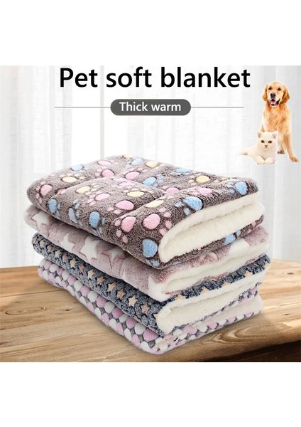 B Tarzı Stili Xl 79X60CM Yumuşak Flanel Kalınlaşmış Pet Yumuşak Polar Ped Pet Battaniye Yatak Mat Yavru Köpek Kedi Kanepe Yastık Ev Halısı Sıcak Tutmak Uyku Örtüsü (Yurt Dışından) fiyatları