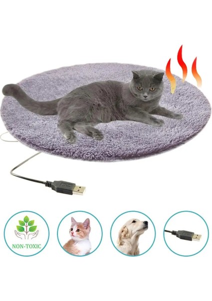 Kısa Saç B Tarzı Pet Elektrikli Mat Köpek Isıtmalı Ped Evcil Hayvanlar Için USB Isıtma Pedi Sıcak Kedi Battaniye Kış Isı Yatağı Pet Isıtıcı Ped Sıcak Tavşanlar Mat (Yurt Dışından)