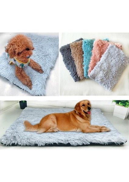 Kahverengi Tarzı 70X50CM Pet Köpek Mat Kedi Yatak Ev Kabarık Uzun Peluş Pet Battaniyeler Sıcak Uyku Köpek Kulübesi Ped Yastık Köpekler Için Pet Aksesuarları (Yurt Dışından) indirimleri