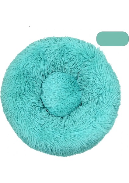 Gd-16-Zümrüt Yeşili Stili 40CM Pet Köpek Yatağı Sıcak Polar Yuvarlak Köpek Kulübesi Evi Uzun Peluş Kış Evcil Köpek Büyük Köpekler Yatak Labradorlar Evi Yuvarlak Köpek Yatağı (Yurt Dışından)