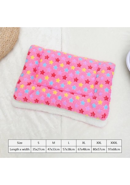 No.3 Tarzı M 47X33CM Yumuşak Flanel Kalınlaşmış Pet Yumuşak Polar Ped Pet Battaniye Yatak Mat Yavru Köpek Kedi Kanepe Yastık Ev Halısı Sıcak Tutmak Uyku Örtüsü (Yurt Dışından)
