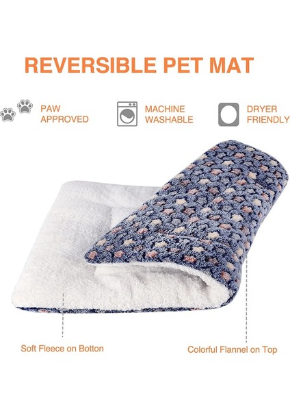 Mavi Kedi Stili 55X42 Süper Yumuşak Pet Köpek Kedi Kış Sıcak Battaniye Yatak Paspaslar Pedleri Rahat Köpek Yavrusu Kanepe Yatak Yastık Slipcover Sıcak Tutmak Uyku (Yurt Dışından) modelleri
