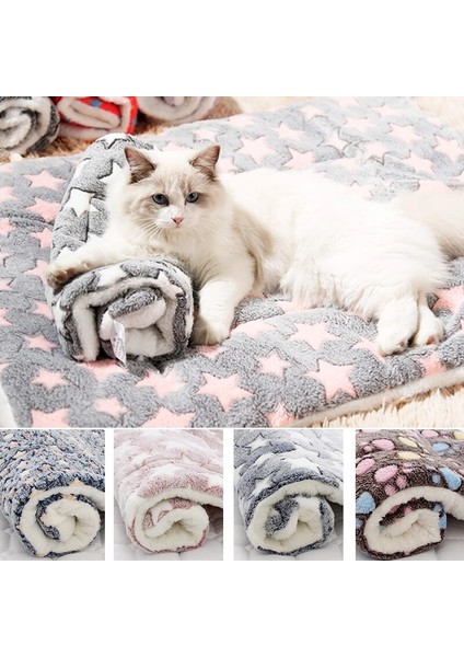 Pembe Kutup Ayısı Stili U 69X52CM Pet Uyku Mat Kedi Yatak Köpek Yatağı Kalınlaşmış Pet Yumuşak Yün Mat Battaniye Mmattress Ev Taşınabilir Yıkanabilir Sıcak Halı (Yurt Dışından) modelleri
