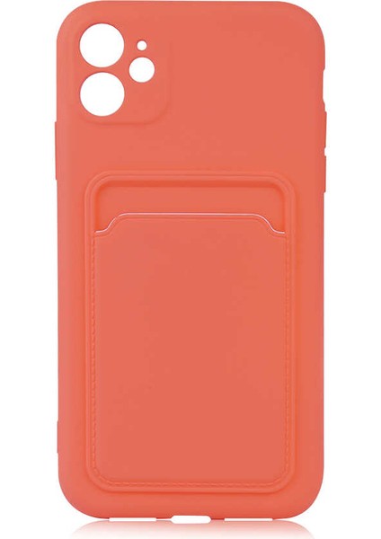 iPhone 12 Uyumlu ​​zore Ofix Kapak-Koyu Turuncu