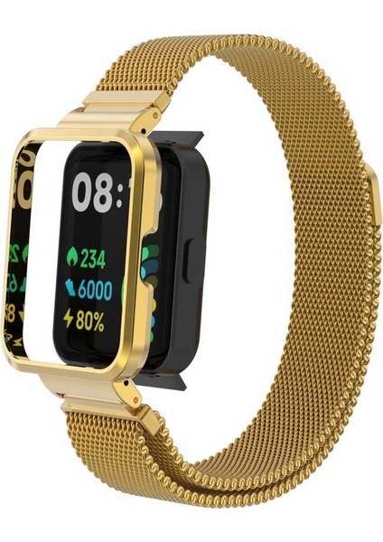 Xiaomi Redmi Watch 2 Lite Uyumlu Krd-58 Metal Kordon Zore Lacivert indirimleri