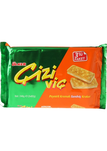 Çiziviç Peynirli 3X82 gr