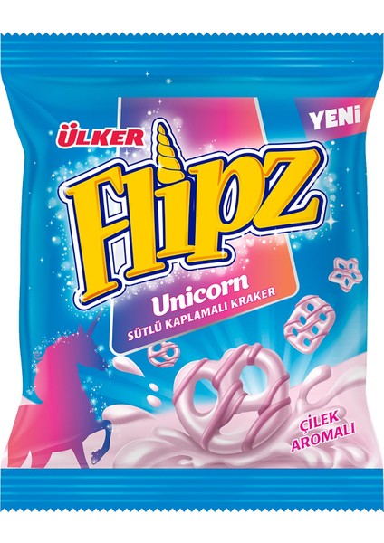 Flipz Unicorn Mor Şeker 60 gr