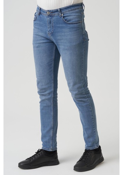 Albury J2427 Regular Fit Pamuklu 5 Cep Jean Pantolon Mavi fiyatları