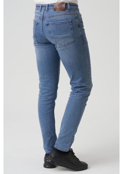 Albury J2427 Regular Fit Pamuklu 5 Cep Jean Pantolon Mavi fırsatları