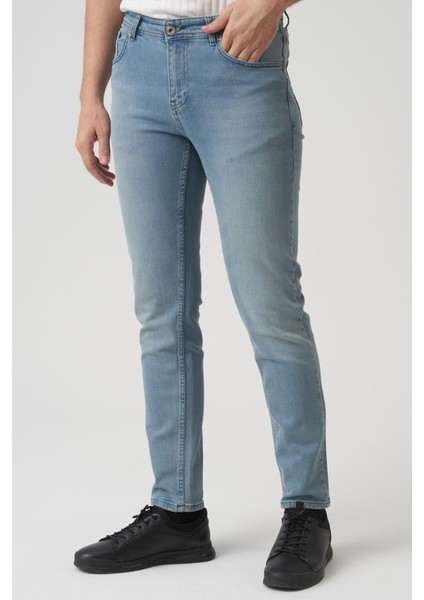 Albury J2427 Regular Fit Pamuklu 5 Cep Jean Pantolon Yeşil fiyatları