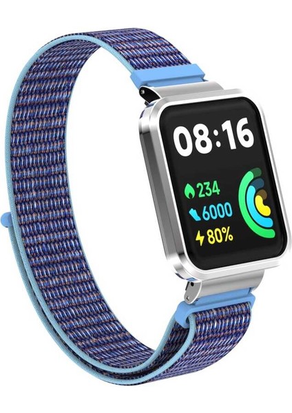 Xiaomi Redmi Watch 2 Lite Uyumlu Krd-61 Hasır Kordon Zore NO13