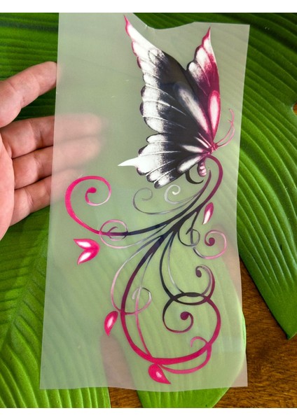 24X11 cm Ütü Ile Yapışan Sarmaşık Transfer Baskı Arma fiyatları