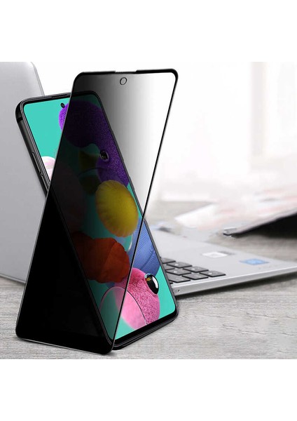 Xiaomi Redmi Note 11S Global Uyumlu Davin 5d Privacy Cam Zore Ekran Koruyucu