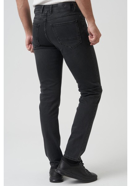 Sidney J2426 Regular Fit 5 Cep Pamuklu Jean Pantolon Haki fırsatları