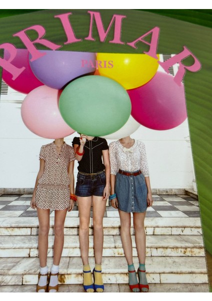 26X19 cm Ütü Ile Yapışan Balonlu Kızlar Transfer Baskı Arma fiyatları