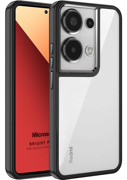 Xiaomi Redmi Note 13 Pro 4g Kılıf Bright Planet Siyah