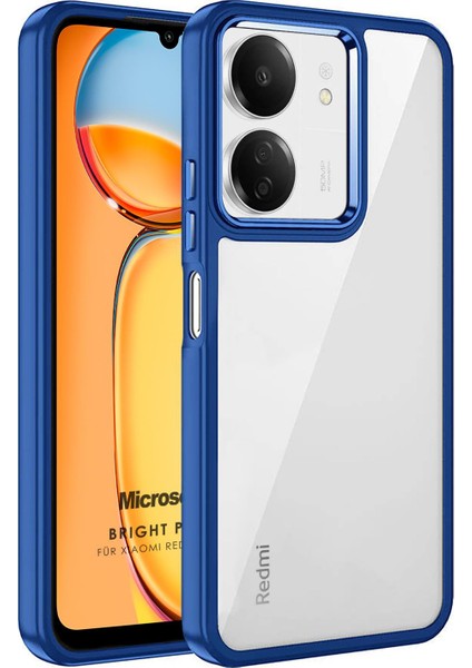 Xiaomi Redmi 13C Kılıf Bright Planet Lacivert