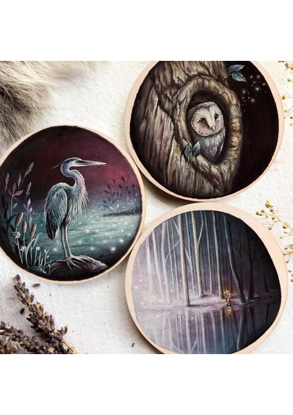 10 Adet Doğal Ahşap Adet Dilim Yuvarlak Bitmemiş Ahşap Diskler El Sanatları Centerpieces Için Dıy Noel Süsler 5.9 Inç (Yurt Dışından) fırsatları