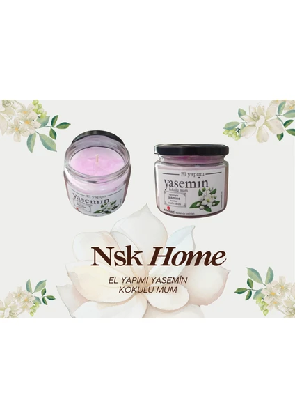 NSK Home  El Yapımı Kokulu -Kavananolu Mum 330 cc