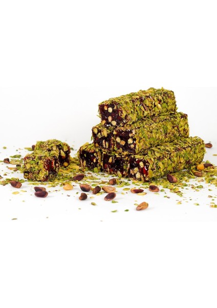 File Fıstıklı Narlı Fıstıklı Kesme Fitil Lokum 100 gr