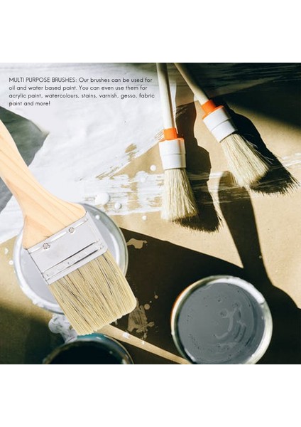 24 Paket 1,5 Inç (35 Mm) Boya Fırçaları ve Boya Lekeleri Vernikler Tutkallar ve Yonga Boya Fırçaları (Yurt Dışından) modelleri