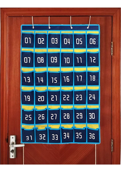 36 Numaralı Cepler Grafik Cep Telefonu Asılı Saklama Çantası Asılı Organizatör Sınıf Için Cep Telefonu Hesap Makinesi Sahipleri (Yurt Dışından) fırsatları