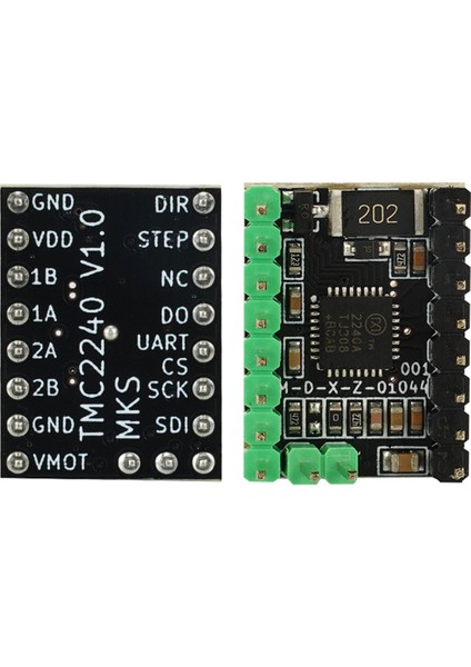 TMC2240 3D Yazıcı Step Motor Sürücü Step Sürücü Modülü 3D Yazıcı Denetleyici Ana Kartları Için Isı Emici ile (Yurt Dışından)