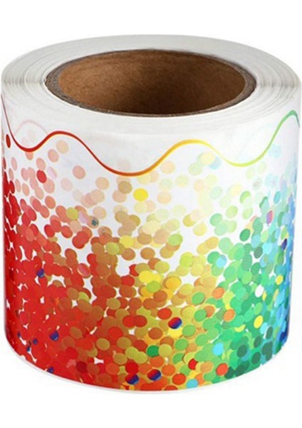 Rulo Bülten Tahtası Sınır Sticker Bülten Sınırları Çıkartmalar Sınır Döşeme Sınıf Kara Tahta Dekor 36FT (Yurt Dışından)