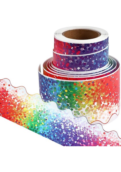 Rulo Bülten Tahtası Sınır Sticker Bülten Sınırları Çıkartmalar Sınır Döşeme Sınıf Kara Tahta Dekor 36FT (Yurt Dışından) fiyatları