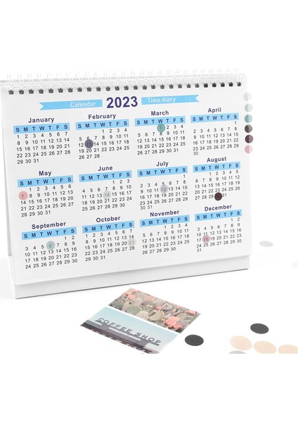 100 Sayfa Suluboya Polka Dot Etiket Günlük Aksesuarları Scrapbooking Dıy Renk Etiket Washi Etiket Kırtasiye (Yurt Dışından) modelleri