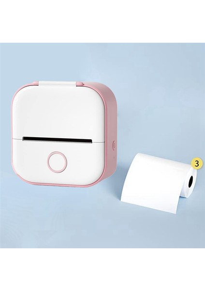 Mini Cep Yazıcısı, Yeni Yükseltme Hızlı Baskı Taşınabilir Mini Termal Yazıcı, Kablosuz Bluetooth Fotoğraf Yazıcısı (Pembe) (Yurt Dışından) fırsatları