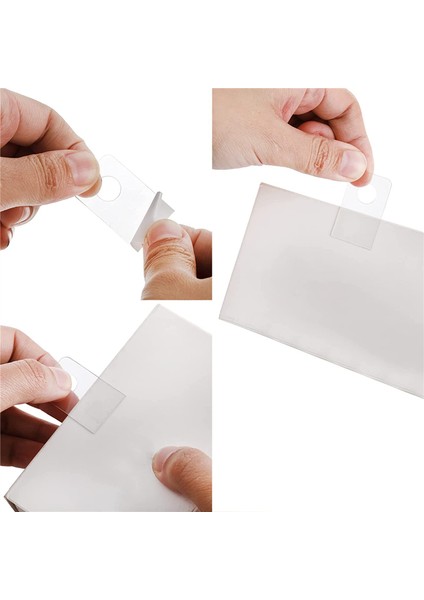 1000 Pcs Kendinden Yapışkanlı Asılı Sekmeler, 1x1-1/2 Inç Yuvarlak Delikli Askı Perakende Mağaza Malzemeleri Ekran Için Etiket Kancaları Asın (Yurt Dışından) indirimleri
