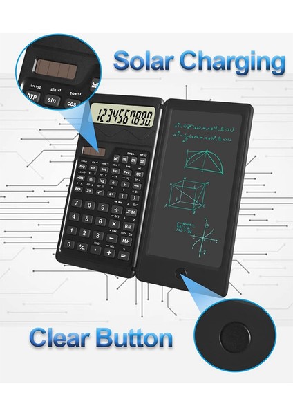 Bilimsel Hesap Makineleri, Not Defteri, Güneş Enerjisi ve Pil Çift Gücü ile 12 Haneli LCD Ekranlı Masa Hesap Makinesi (Yurt Dışından) fırsatları