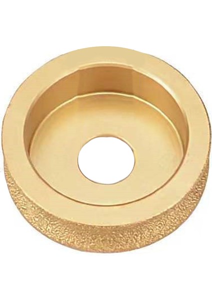 20MM Delik Çapı 75MM Yuvarlak Kuru Vakum Kaynaklı Elmas Taşlama Demi Bullnose Kenar Mermer Kenar Taşlama Diski 15MM (Yurt Dışından)